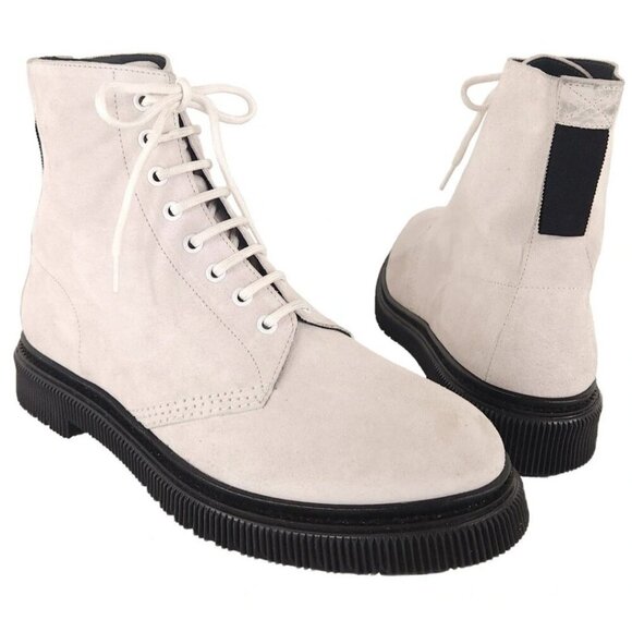 Etudes X Adieu Edition Suede Type 129 Boots Size 46 US 12 Mens Off-White $525 main image 8